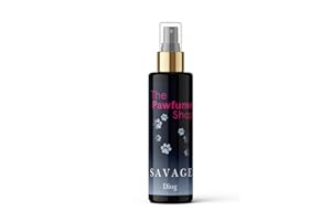 The Pawfume Shop Savage Diog Perfume Spray | Suitable for All Breeds - Luxurious Canine Cologne for Fresh Scent & Odour Control | Premium Pet Grooming Gentle on Skin & Long-Lasting Fragrance - 100ml