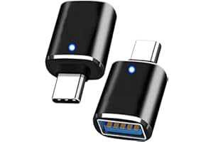 AZUXREZA USB C to USB Adapter,USB Type C to USB 3.0 Adapter Compatible with MacBook Pro 2021 iMac iPad,MacBook Air 2020,Samsung Notebook 9, Dell XPS,Laptop,Monitorand Other Type C Devices