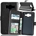 Produktbild Nancen Compatible with Handyhülle Nokia Microsoft Lumia 950 Lederhülle Neu Style Acht Farbe Weich PU Flip Case Ledertasche/Schutz Etui, Karten Slot Foto Wallet Hülle