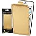 Produktbild Anco FlipCase "alu-gebürstet" beige für Apple iPhone 6 (4.7) - Magnetverschluss, ohne Clip