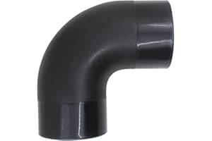 OOMVARMER Absaugbogen 90 grad absaugung bogen absauganlage späneabsauganlage bogenstück rohrbogen werkstatt holz schlauch