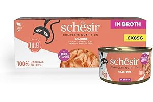 Schesir Łosoś naturalny 85gD