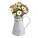 Produktbild iShine Schutzhülle Metall Krüge für Blumen altmodischen Eisen Vintage Deko Krug Vasen für Home Office Dekoration