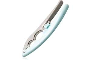 GLADFRESIT Nut Crackers, Metal Nutcracker Walnut Opener Tool Heavy Duty Effortless Sturdy for All Nuts Almonds Hazelnut Christmas