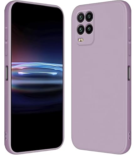 Coque TPU Compatible Xiaomi Mi 10 Lite (5G) - Protection Caméra - Couleur Bordeaux Violet