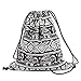 Produktbild Kumkey Turnbeutel Rucksack Segeltuch Unisex Sportbeutel Kordel Tasche Beutel Studenten Kordelzugbeutel Gym Sack für Sport Turnhalle Yoga Schwimmen Strand Reise (Elefanten)