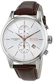 Hugo Boss Herren-Armbanduhr JET Chronograph Quarz Leder 1513280
