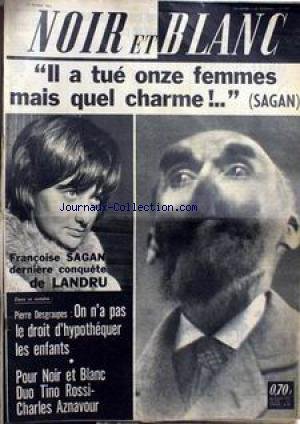 NOIR ET BLANC [No 935] du 01/02/1963