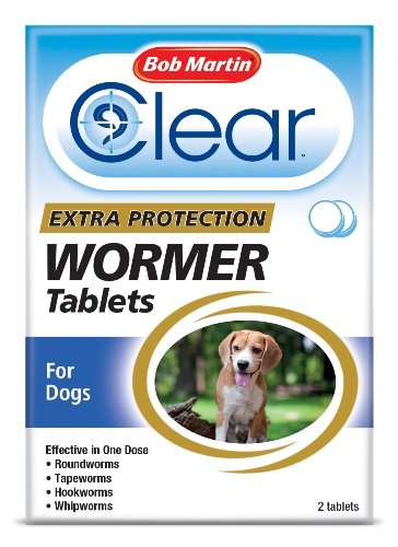 Bob-Martin-Clear-Extra-Protection-Wormer-Tablets-for-Dogs-x-2-Tablets