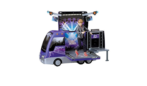 justin bieber tour bus toy