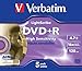 Produktbild Verbatim DVD+R Advanced AZO+ DVD-Rohlinge 16x Speed Light Scribe 5er Pack Jewel Case