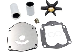 GHTMARRINE Kit de turbine de pompe à eau compatible avec le moteur Mercury Mariner Force 30HP 40HP 45HP 50HP 821354A2 8508910 hors-bord 4 temps 1998-Up
