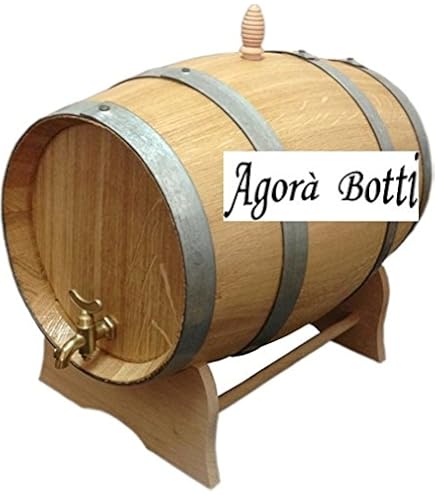 Temesso Botte da Vino in Rovere, barile, da Usare Come Tavolo