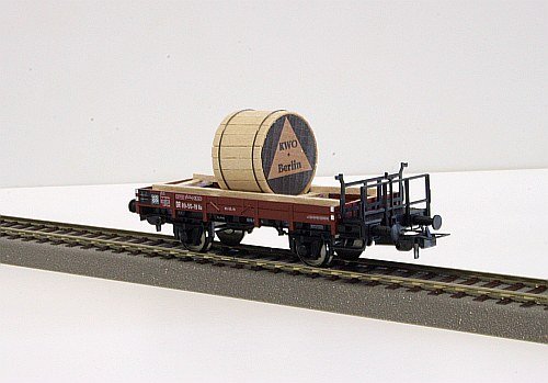 Preisvergleich Produktbild Tillig 76506 Niederbordwagen mit Kabelrolle H0