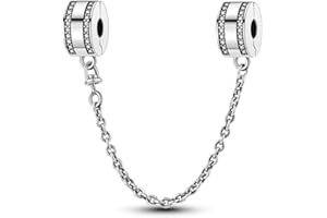 LKWIDI Femme Charms-Famille amour animaux Argent Sterling 925 Pendentif avec Zircon Cubique pour Bracelet