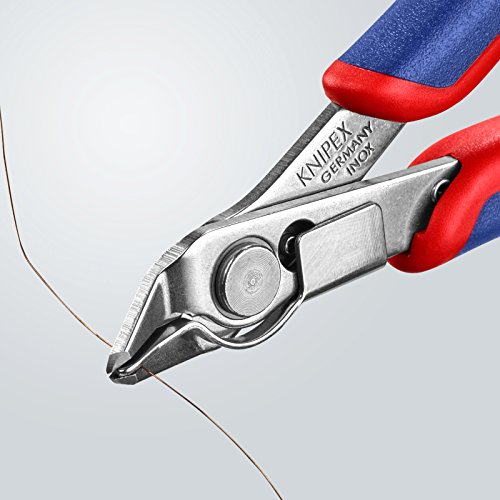 Knipex 78 13 125 – Präzisionszange Electronic Super Knips mit Drahtklemme - 4