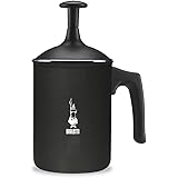 Bialetti Tuttocrema aluminum, black, 6 cups, 1L
