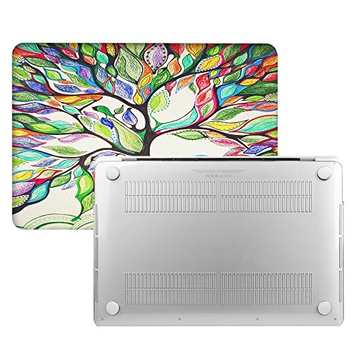 Fintie MacBook Pro 13 Hülle 2016 – Ultra Slim Plastik Hartschale Schutzhülle Snap Case für NEUESTE 13-zoll MacBook Pro 13″ (2016 Freisetzung) A1706 / A1708 mit/ohne Touch Bar and Touch ID, Liebesbaum - 7