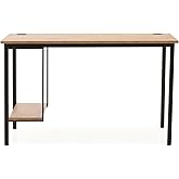 Arpelia Computer Desk Atlantic Pine Right Left Way PC Case Shelf