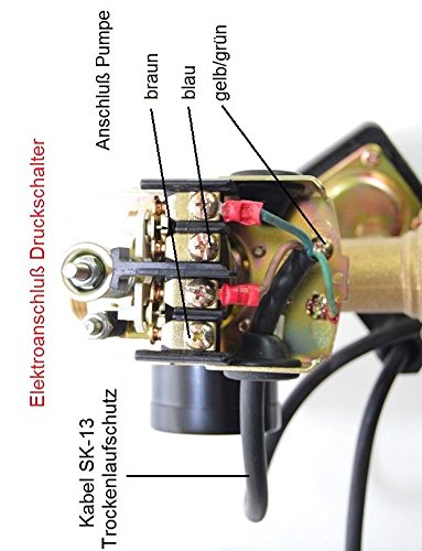 Steuerung Hauswasserwerk 5-Wege-Verteiler 1″ Druckschalter + Trockenlaufschutz - 3