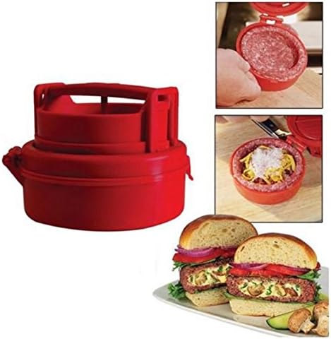 ETGtek(TM) 1pcs Stuffed Hamburger Burger Press Meat Pizza Stuffed Juicy Patty Maker Grill