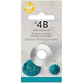 Wilton W418-4400 Open Star Tip, 4B Carded, Steel