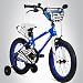 Produktbild Bergsteiger Monaco 12 Zoll Kinderfahrrad, geeignet für 3 und 4 Jahre, BMX, Stützräder, Rücktrittbremse, Trinkflasche, Kettenschutz