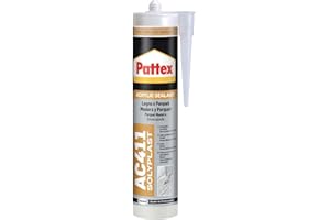 Pattex 1611914 Silicona para Madera, Haya, 300 ml