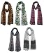Printed Poly Cotton Scarf and Stoles for Women ( Combo of Five stoles) RS.479.00
