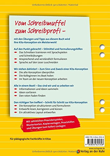 Book's Cover of Kita-Konzeptionen schreiben leicht gemacht: Formulierungshilfen, Gestaltungsvorschläge, Ideen zum Weiterentwickeln