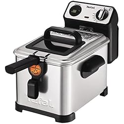 Friteuse avec filtre puissant de 2400 W, inox, gris