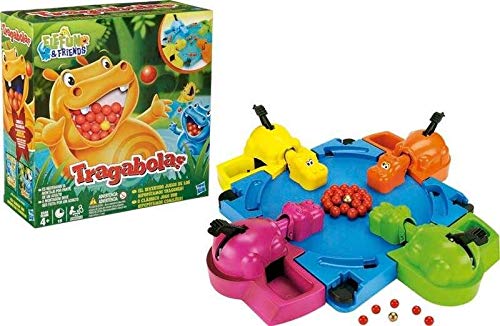 Hasbro Gaming - Tragabolas, juego de mesa (Hasbro 98936175) (versión española/portuguesa)