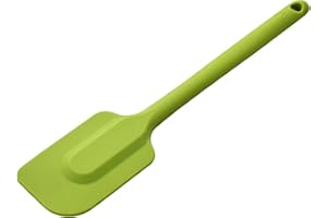 MASTRAD - Spatule - Maryse - Pâtisserie Desserts Nappage - Unibloc - En Silicone - Ne Raye Pas Les Caasseroles -Vert