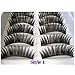 SODIAL(TM) 20 Pairs Regular Long and Thick Eyelashes Style 1 and 2