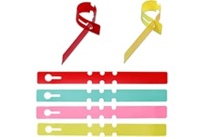 GYWHOOFT 400 Pezzi Marcatori per Piante, Etichette per Piante da Giardino, Marcatori per Piante in Plastica, Etichette da Giardino Impermeabili, per Piante e Alberi da Giardino, Appendere al Giardino