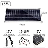 Doppelter USB-Buchse, Gerät einfach über USB-Ladekabel aufladen.