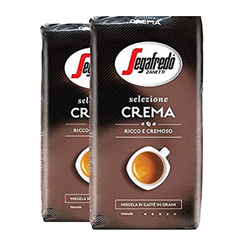 Segafredo Zanetti Selezione Crema, Ganze Bohne - 1kg - 2x