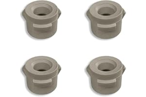 AUTOCRAFT Juego de 4 topes elásticos, tapa del motor para Citroen C2, C3, C4, C5, Jumpy y Peugeot 307, 308, 407, 1007, Partner Motorisation 1.6 HDI OEM 0137C6