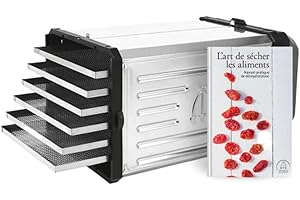 TRE SPADE Disidratatore ATACAMA Pro Inox, H27 x 26 x P50 cm