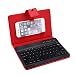 Produktbild OverDose Leder mit abnehmbarem Bluetooth Tastatur Tastaturen für 5-7inch IOS, Android Phone