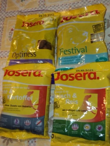 Preisvergleich Produktbild Josera Lamm und Rice 4 Futterproben