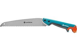 Segaccio da Giardino Gardena Combisystem 300 Pp: Troncarami con Denti Allicciati, Antisdrucciolo Grazie Al Blocco di Fine Impugnatura (8737-20)