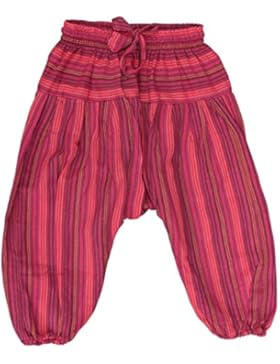 Shopoholic FASHION KINDER HIPPIE HAREM Locker Boho Hose Hippy bunt Kinder Retro Bequem Hose