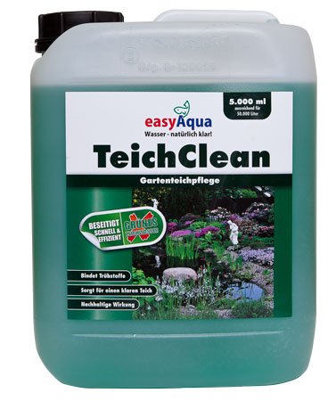 (6 €/l) Teichklärer gegen grünes Wasser