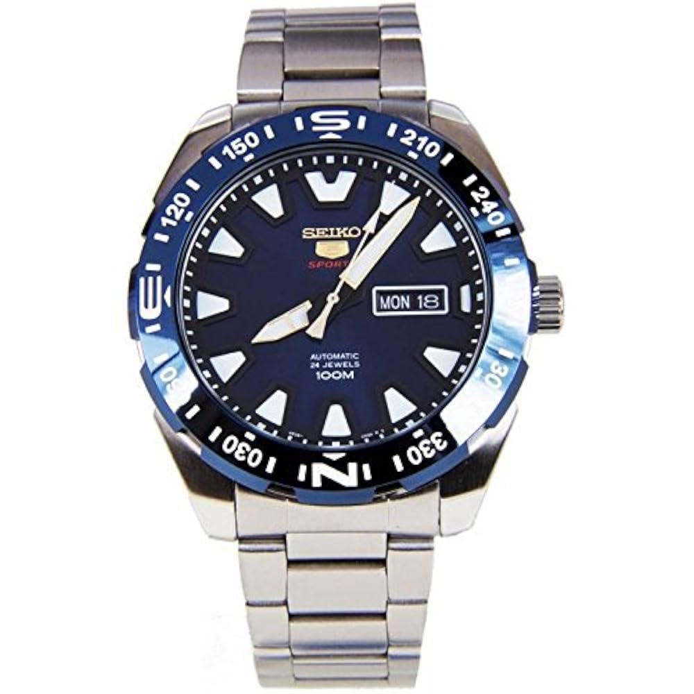 Купить часы сейко 5 спорт. Seiko 5 Sports Automatic 100m. Seiko 5 Sports SRP. Seiko 5 Sports Blue. Seiko Mens 5 Sports.