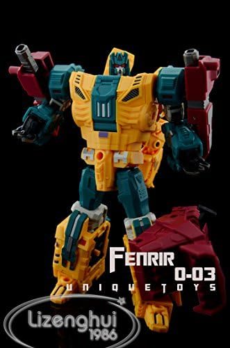Transformers UniqueToys UT O-03 Ordin Fenrir Sinnertwin Aka Abominus