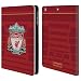 Produktbild Offizielle Liverpool Football Club Wappen Home Trikot Kit 2016/17 Brieftasche Handyhülle aus Leder für Apple iPad mini 1 / 2 / 3