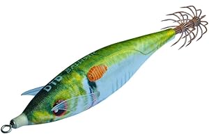 DTD Ballistic Esca Tonanara per Cefalopodi - Gamberetto Luminoso di Notte e Adatto per la Pesca di Polpo, Seppia, Calamari