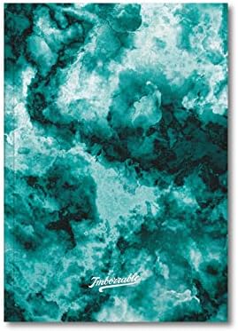 Marble cover design graph paper notebook, 144 Pages, A5, 14.8 x 21 cm