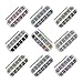 Ardisle 3000 Pcs Nail Art Rhinestone 2Mm Round Diamante Gems - 12 Colours + Picker Tool